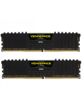 Оперативна пам’ять Corsair Vengeance LPX Black DDR4 32GB (kit 2*16GB) 3000MHz (CMK32GX4M2D3000C16)
