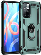 Чохол BeCover Military для Xiaomi Redmi Note 11 5G/ Poco M4 Pro 5G Dark Green (707123) Dark Green