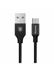 Кабель синхронізації Baseus Yiven USB to microUSB Black 1,5 1,5m Black (CAMYW-B01)