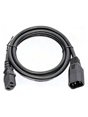 Кабель живлення Kingda PC6063 IEC-C13 to IEC-C14 Black 3 Ні 3m Black (PC6063-3m)