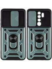 Чохол Camshield Serge Ring Magnet для Xiaomi Redmi Note 8 Pro Green