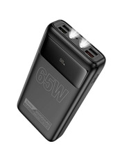 Павербанк Hoco DB81 Apollo 2xUSB-C + 4xUSB-A 65 Black 30000 65W 30000mAh Black