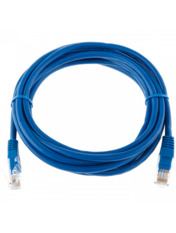 Мережевий патч-корд Ritar CCA Q250 Cat.5e UTP 10m Blue (PCR-CCA / 10Be)