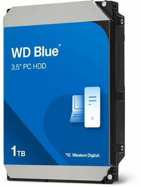 HDD накопичувач Western Digital Blue 1TB 5400rpm 64MB 3.5" (WD10EARZ)