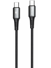 Кабель синхронізації Proove WireX Pro Type-C to Type-C Black 1 Ні 60W 1m Black (CCWX60002201)