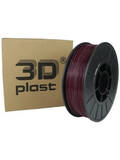 Філамент 3Dplast PLA 1,75mm 0.85 Burgundy 0,85kg Burgundy (3DPLA17508BRD)