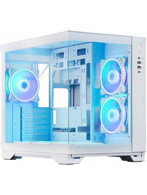 Корпус Chieftec VISIO Midi-Tower White (GM-30W-TG-OP)