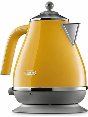Електрочайник Delonghi Icona Capitals KBOC 2001 Yellow (KBOC2001.Y)