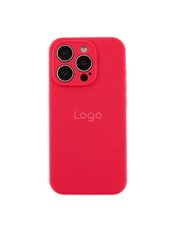 Чохол Silicone Case Full Size with Frame для Apple iPhone 15 Pro Max Rose Red Rose Red (6902857143)