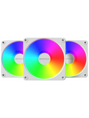 Корпусний вентилятор Montech GF120 V2 ARGB 3 in 1 White