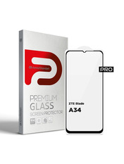 Захисне скло ArmorStandart Pro для ZTE Blade A34 глянсове (ARM78902)