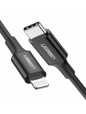 Кабель синхронізації Ugreen US171 Type-C to Lightning Black 2 36W 2m Black (60752)