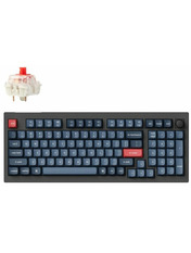 Клавіатура Keychron V5 Max 100Key Gateron Jupiter Red (V5M-D1-UA) Black