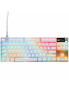 Клавіатура SteelSeries Apex Pro TKL Gen 3 OmniPoint 3.0 (64898) White
