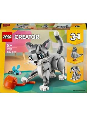 Lego Creator 3 в 1 Грайливий кіт 407 деталей (31163)