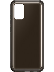 Чохол Samsung Soft Clear Cover для Samsung Galaxy A025 A02s Transparent/Black (EF-QA025TBEGRU) Transparent/Black