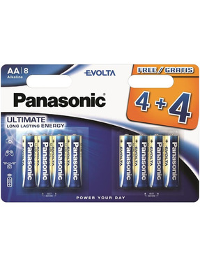 Батарейка Panasonic Evolta AA Alkaline 8шт