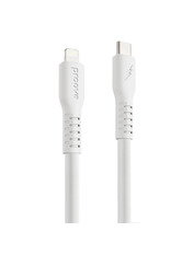 Кабель синхронізації Proove Eternal Type-C to Lightning White 1 27W 1m White (CCET27002102)