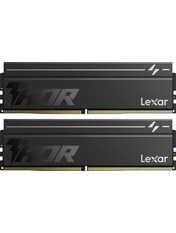Оперативна пам’ять Lexar Thor 2nd Gen Black DDR5 16 2 6000 16GB (kit 2*8GB) 6000MHz (LD5U08G60C380V-RGD)