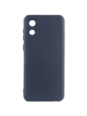 Чохол Silicone Cover Lakshmi Full Camera (A) для Samsung Galaxy A03 Core A032 Midnight Blue (6930178425)