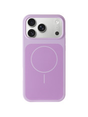 Чохол Silk Duo Color (AA) NO LOGO with Magnetic Fit для Apple iPhone 17 Pro Max Lilac Lilac (6914823907)