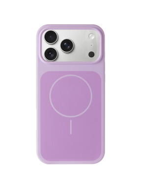 Чохол Silk Duo Color (AA) NO LOGO with Magnetic Fit для Apple iPhone 17 Pro Max Lilac (6914823907)