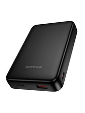 Павербанк Borofone BJ82A Dawn 1xUSB-C + 1xUSB-A 10000 Black 20 20W 10000mAh Black