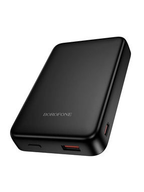 Павербанк Borofone BJ82A Dawn 1xUSB-C + 1xUSB-A 20W 10000mAh Black