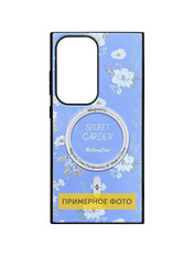 Чохол TPU Secret Garden MagSafe для Samsung Galaxy G721 S24 FE Lilac