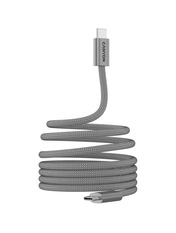 Кабель синхронізації Canyon  OnWire 60MGType-C to Type-C Light Gray 60W 1m Light Gray (CND-CCMG60AB15LG)