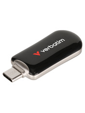 USB накопичувач Verbatim Plectra 512 ГБ Black USB Type-C 512GB Black (30227)