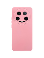 Чохол Silicone Cover Silicone Case Lakshmi Full Camera для Xiaomi 14 Ultra Pink