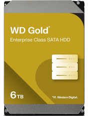 HDD накопичувач Western Digital Gold 6TB 7200rpm 256MB 3.5" (WD6004FRYZ) WD6004FRYZ 6 ТБ 256