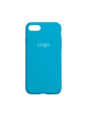 Чохол Silicone Case Full Size (AA) для Apple iPhone 7/8/SE 2 Blue (6947291038)