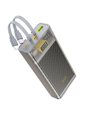 Павербанк Hoco Discovery edition 1xUSB-C + 1xUSB-A 22,5W 20000mAh Gray