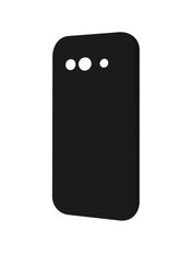 Чохол Silicone Case with Magnetic Ring для Google Pixel 9a Black Black (PCSLPX0A0902)