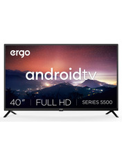 Телевізор Ergo S5500 40" 40" Smart TV Black (40GFS5500) Full HD (1920x1080)