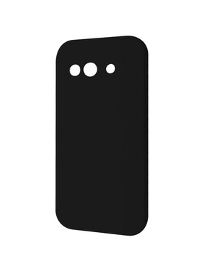 Чохол Silicone Case with Magnetic Ring для Google Pixel 9a Black (PCSLPX0A0902)