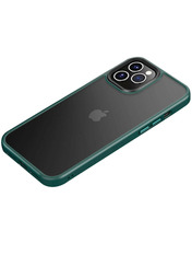Чохол Metal Buttons для Apple iPhone 11 Pro Max Green