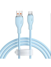 Кабель синхронізації Baseus Pudding Series USB to Type-C Blue 100W 2m Blue (P10355703311-01)