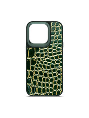 Чохол Harder Snake Pattern для Apple iPhone 15 Pro Green