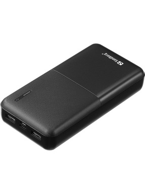 Павербанк Sandberg Saver 3xUSB-A 12W 20000mAh Black (320-42)