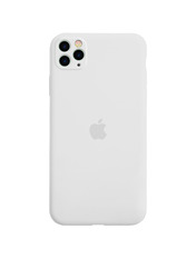 Чохол Silicone Case Full Camera (MC) для Apple iPhone 11 Pro Max White