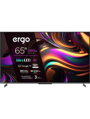 Телевізор Ergo MQ90PRO 65" 65" Smart TV Чорний (65MQ90PRO) 3840x2160 Чорний Так