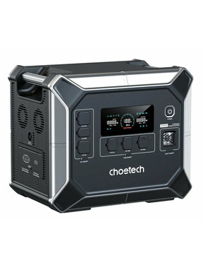 Зарядна станція Choetech BS067 2400W (2048Wh) Black (BS067-EU-BKSL)