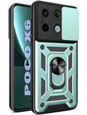 Чохол BeCover Military для Poco X6 Dark Green