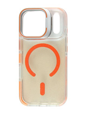 Чохол BeCover FIBRA Star Shine with MagSafe для Apple iPhone 17 Pro Orange Orange (715429)
