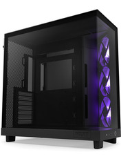 Корпус NZXT H6 Flow Midi-Tower Black (CC-H61FB-R1)