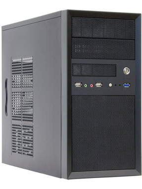 Корпус Chieftec CCT-01B-OP iArena Mini-Tower Black (CT-01B-OP)