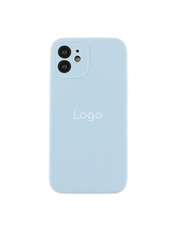 Чохол Silicone Case Full Size with Frame для Apple iPhone 12 Lilac Lilac (6942817053)